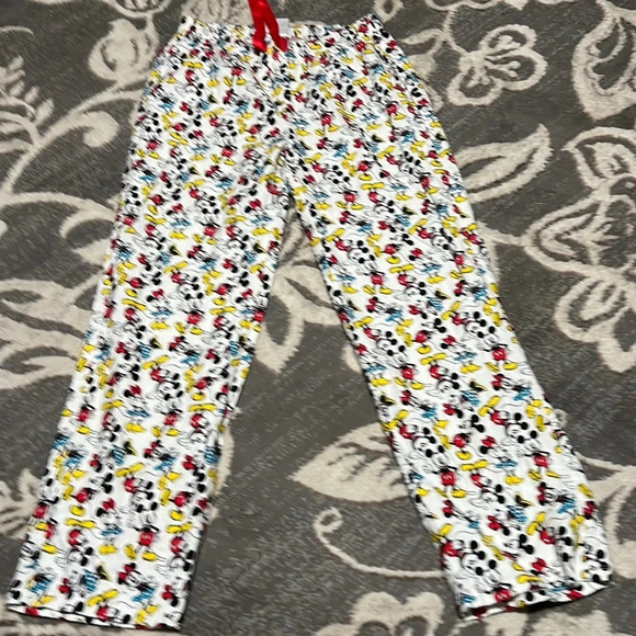 Disney Mickey and Minnie pajama pants. Like new - Picture 1 of 3